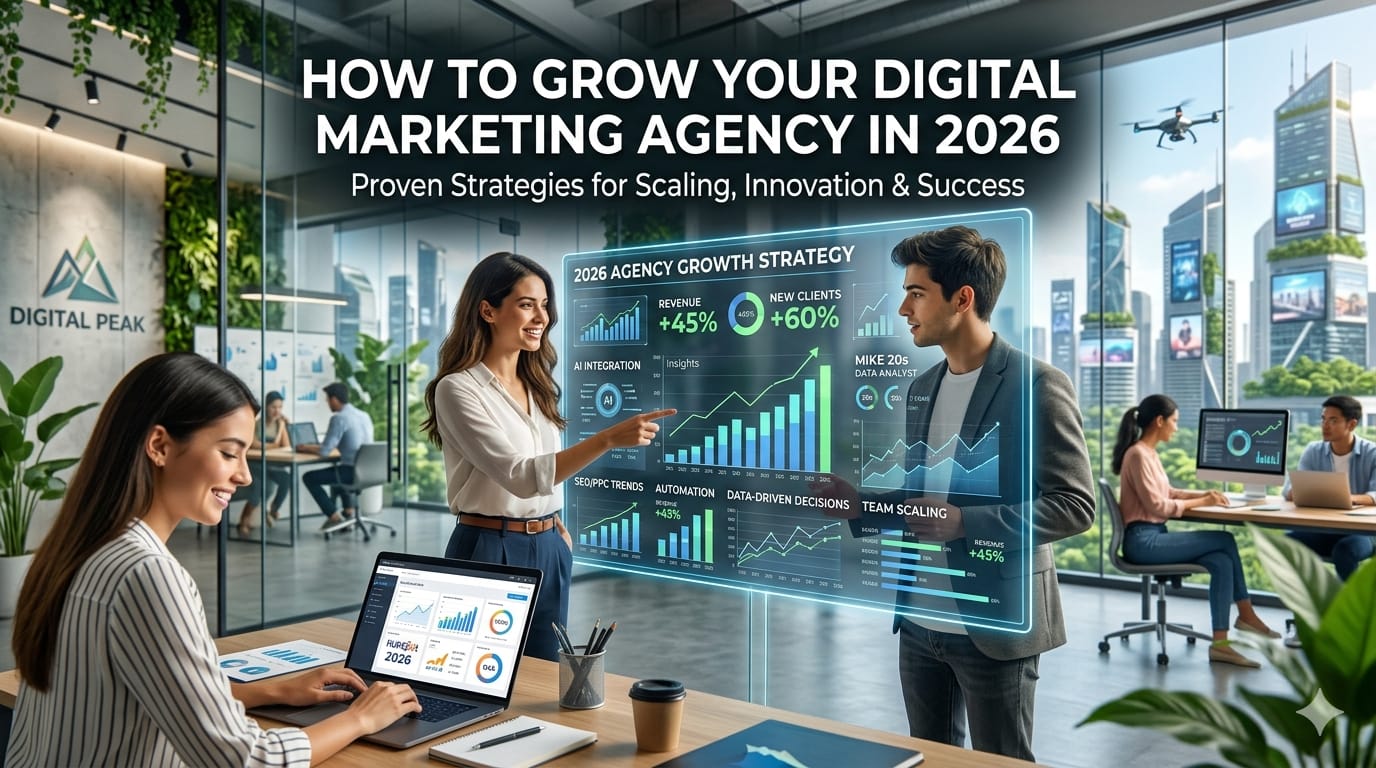 How to Grow Your Digital Marketing Agency in 2026: The Ultimate Guide for South Haryana?